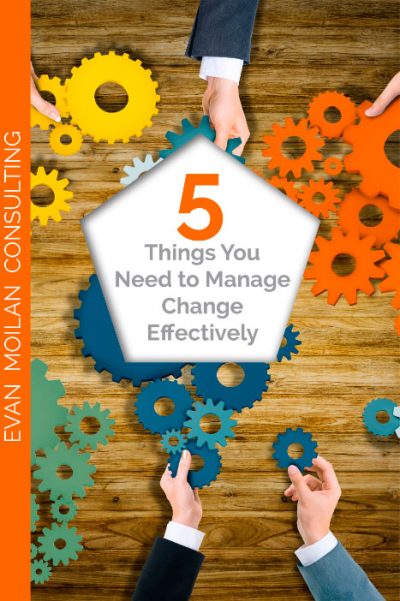 5 Ways to Manage Change Book Cover